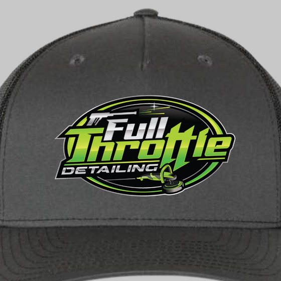 Full Throttle Detailing snapback hat